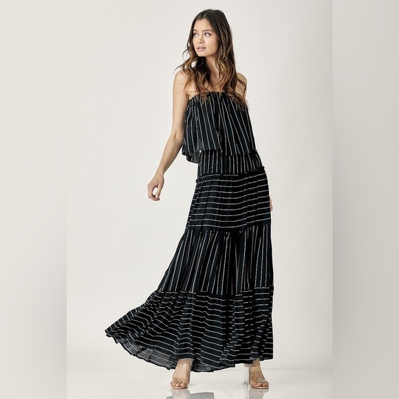 Miss Anne Strapless Cocktail Dress in Aubergine, Mustard, Lemon or Khaki